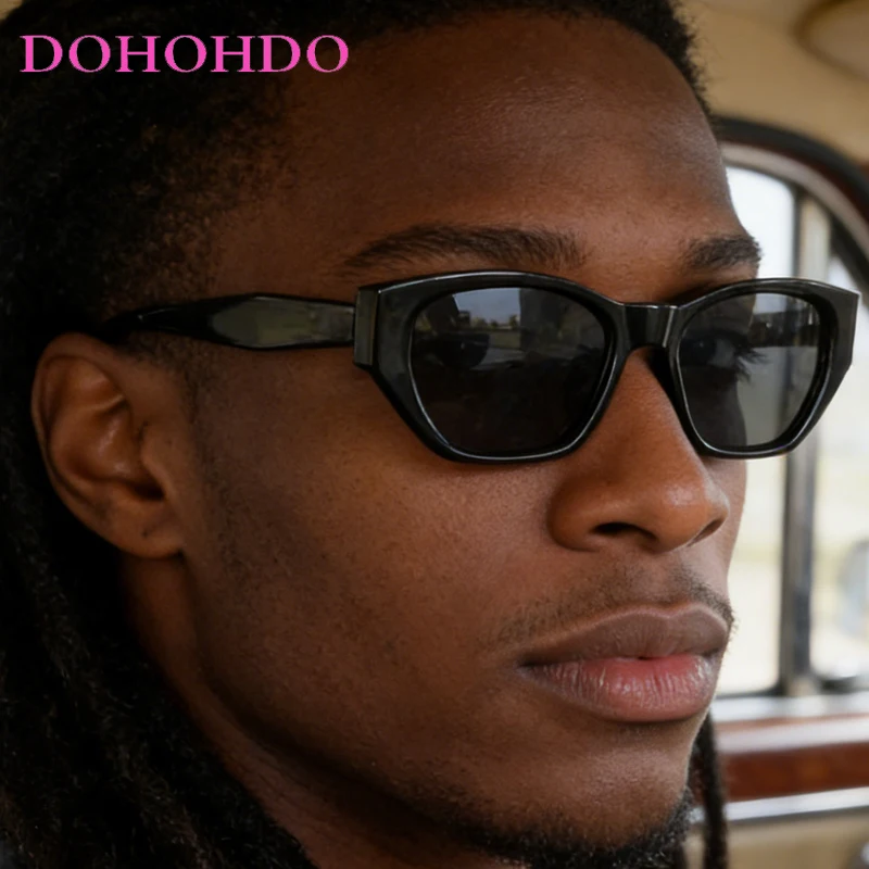 

Fashion Trendy Sunglasses Women Men Brand Cat Eye Sun Glasses Retro Eye Glasses Y2K Male Female Sunglasses UV400 Lentes De Sol