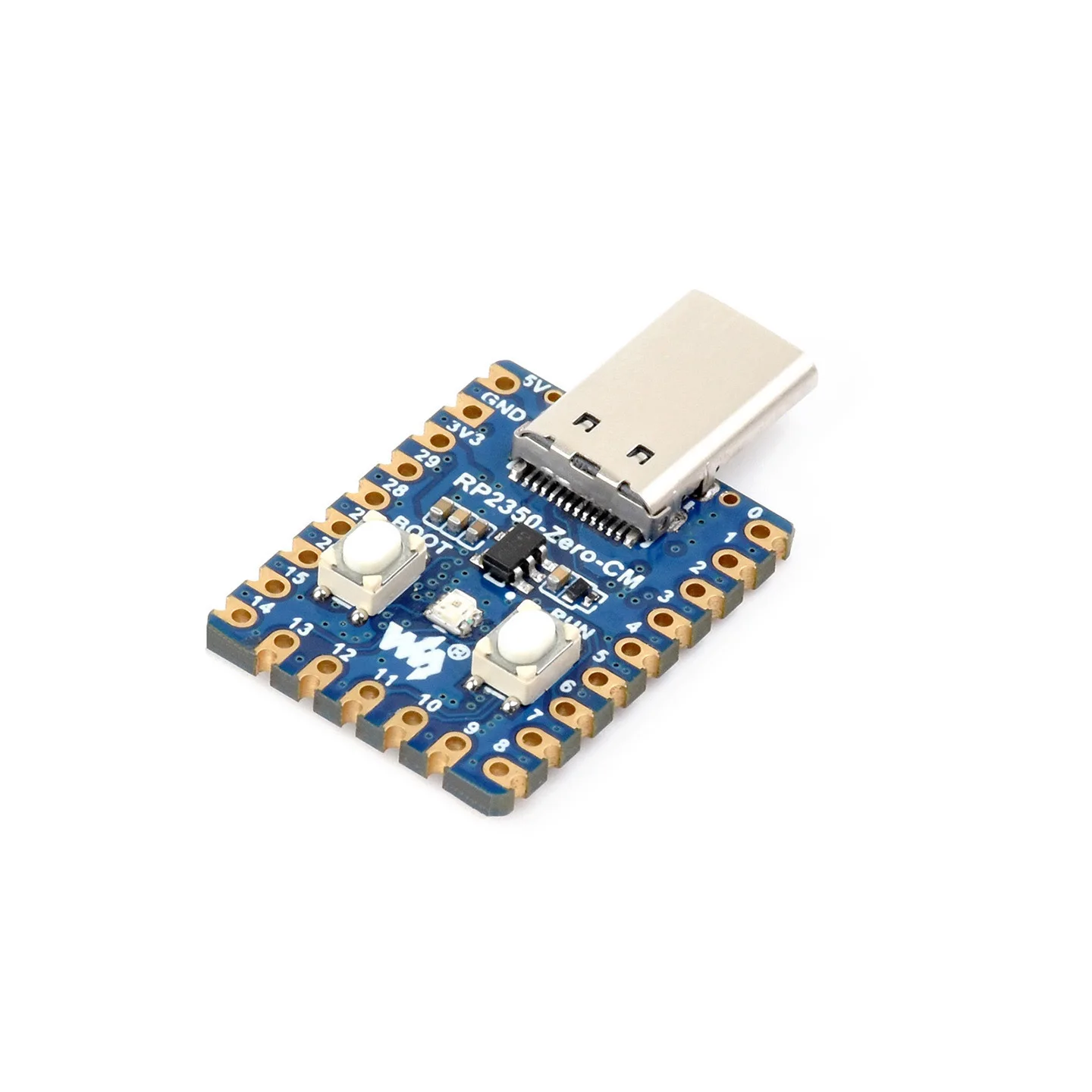 Rp2350-zero Mini Development Board Dual-core Dual-architecture Type-c Port Low Power Consumption