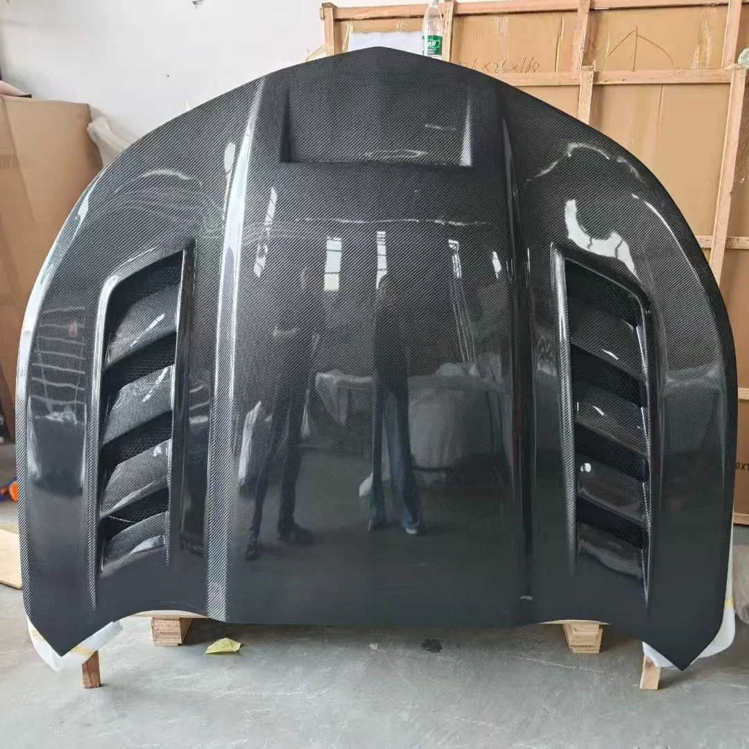 Kap Mesin Mobil Serat Karbon Asli untuk Chevrolet Camaro 6 Th 2016-2024 Penutup Kap Mesin Bodykit Suku Cadang Aksesoris Mobil