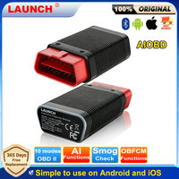 LAUNCH AIOBD Bluetooth Connector Car Diagnostic Tools Full OBD Function AI Report OBD2 Scanner For Android\\IOS System