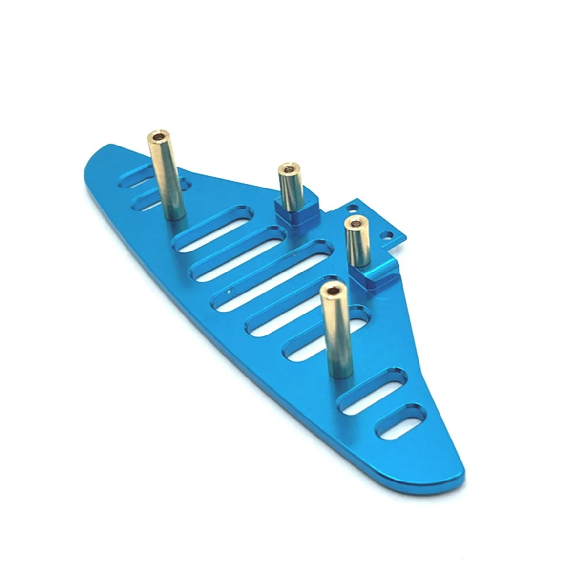 1/14 MJX 14301 14302 14303 RC カーアップグレードパーツフロントバンパーバーキットブルー