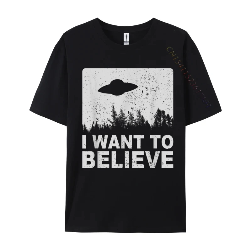 

I Want To Believe I Aliens Ufo Area 51 Roswell Cool Brand New 3D Printed Luxury Designer T-Shirts O Neck Cotton