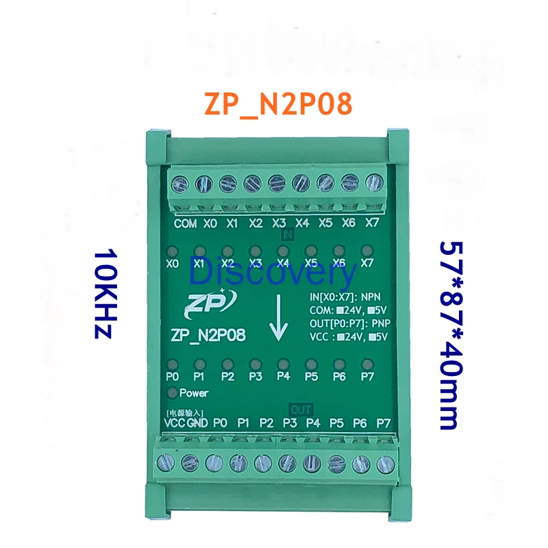 Custom 16-channel NPN to PNP Module Signal Isolation Conversion Module PLC Sensor Polarity Conversion IO Level