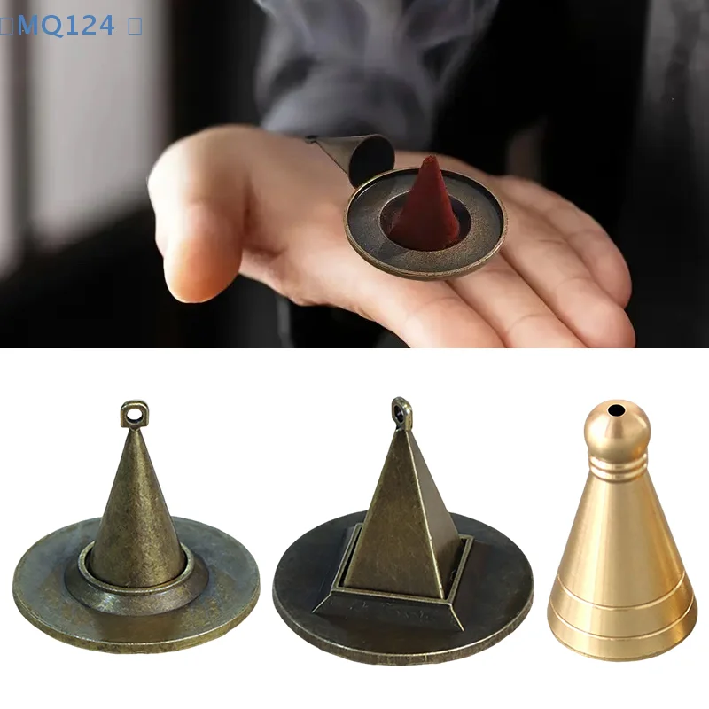 

【MQ124】1Pcs Mini Metal Incense Cone Maker Mold Tower Incense Mold DIY Incense Mold Cone & Plate Shapes Incense Burner