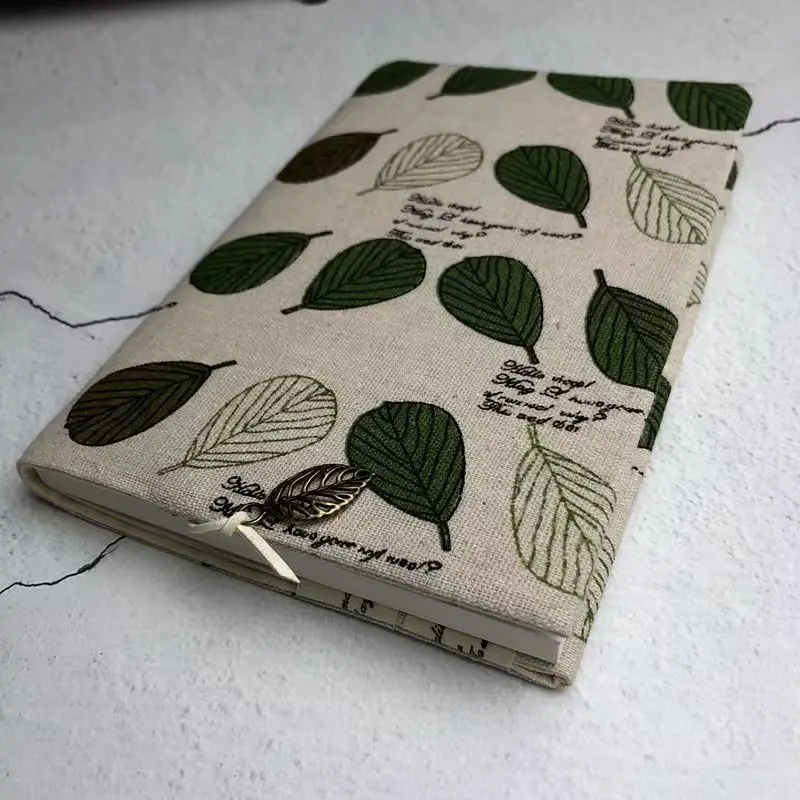 

【Simple and natural】Original Handmade A5 A6 Notebook Covers Protector Book Sleeve Crafted Fabric Products Diary Cover，in Stock