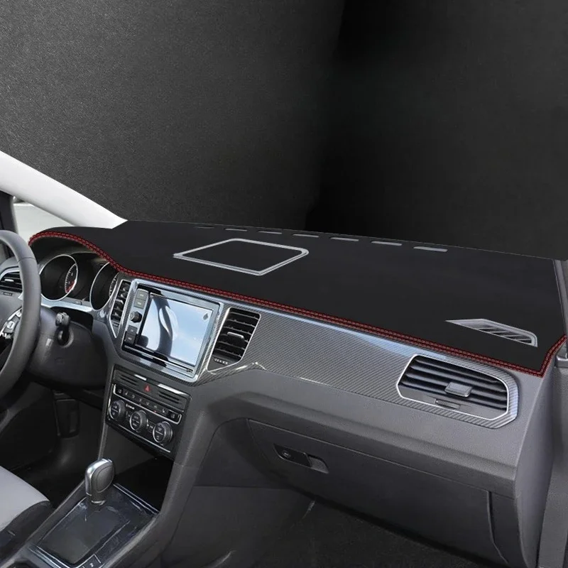 For Volkswagen Golf 8/7/6 Sportsvan Dashboard Dark Mat Center Console Modification MK8/7/6 Accesorios Para Auto Sun Shade Mat