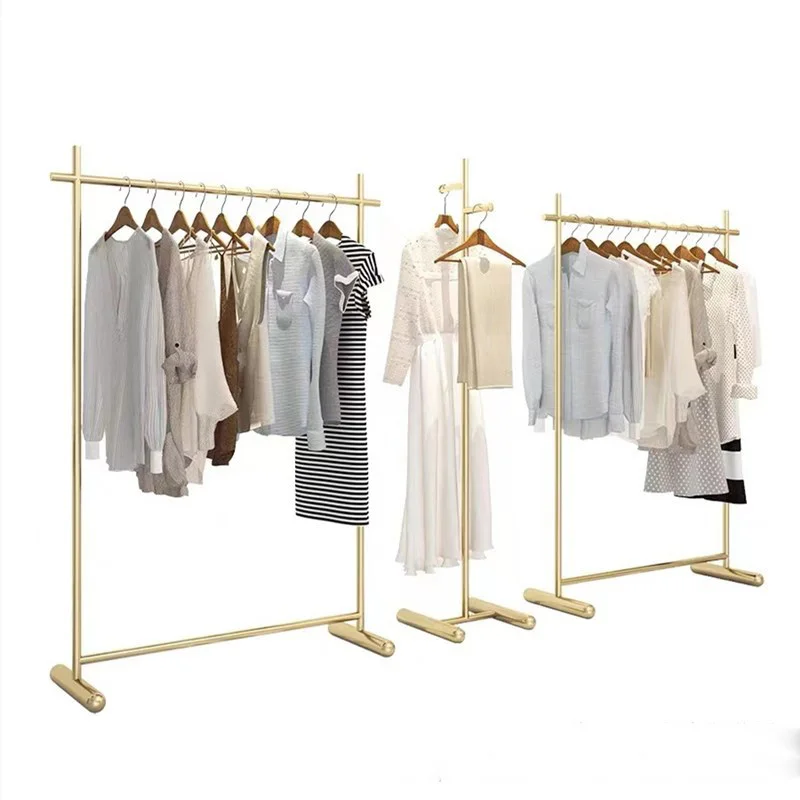 Custom , clothing rack display with shelf for retail store clothes display rack