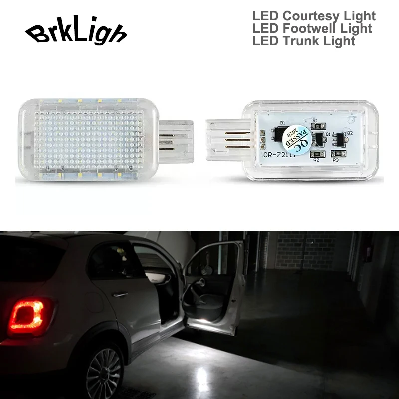 

2Pcs Canbus LED Welcome Door Courtesy Light Footwell Luggage Trunk Lamp For Land Rover Range Rover Splot L494 L405 Defender L663