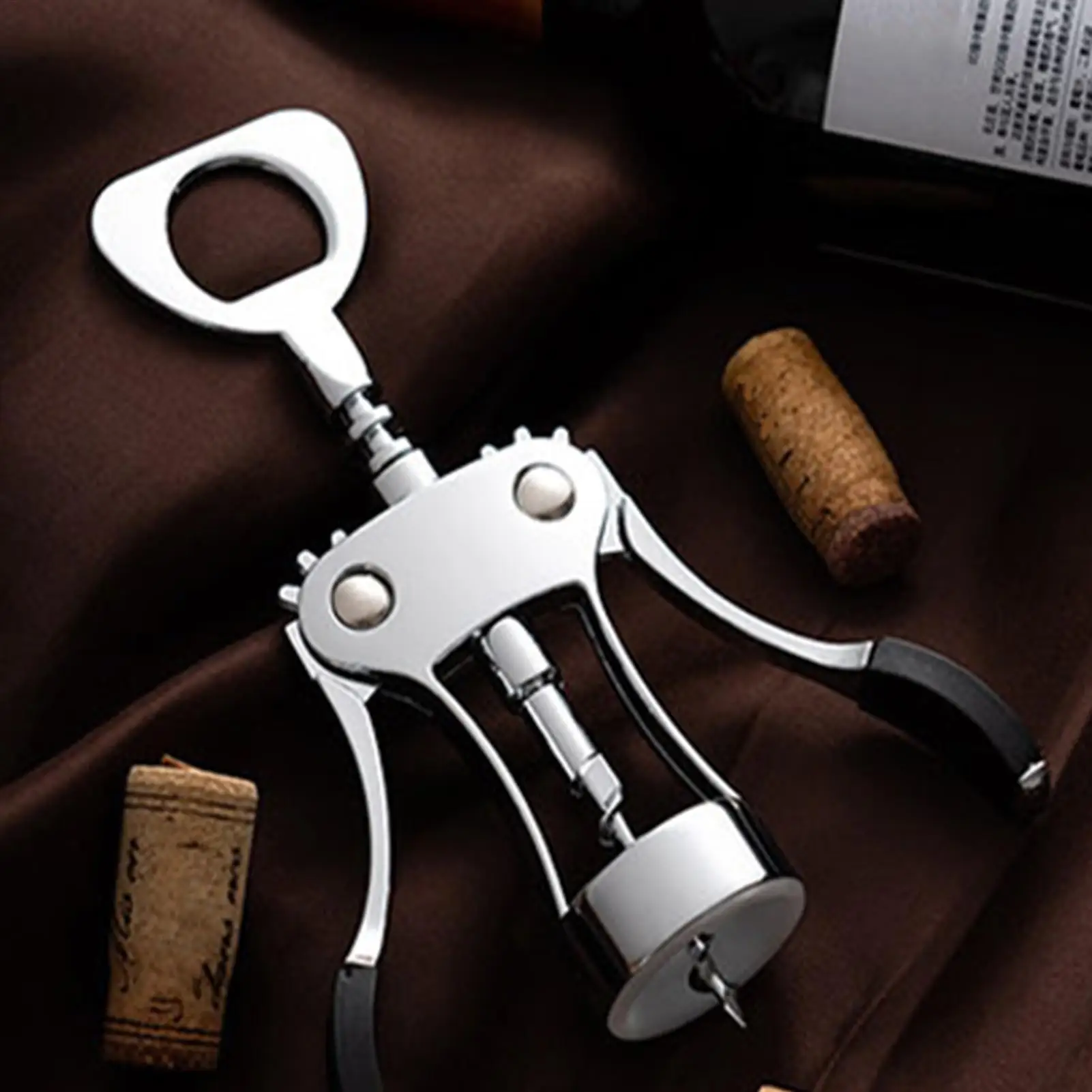 Corkscrew Wine Opener Multifunctional Manual Bar Accessories Beer Opener For Kitchen Bar Party Camping BBQ Wedding Dinner