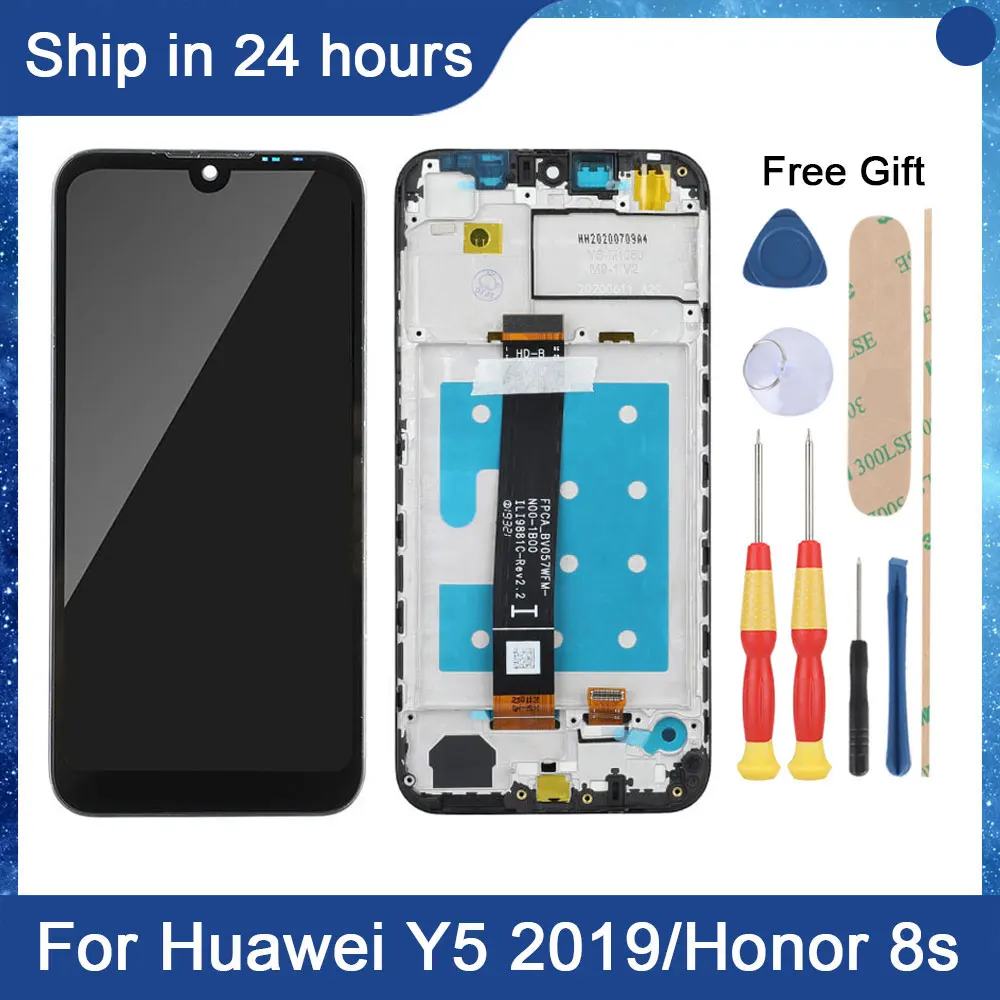 

AiNiCole 5.71'' For Huawei Y5 2019 LCD Display Touch Screen Digitizer Assembly AMN-LX9 LX1 LX2 Honor 8S LCD Screen Replacement