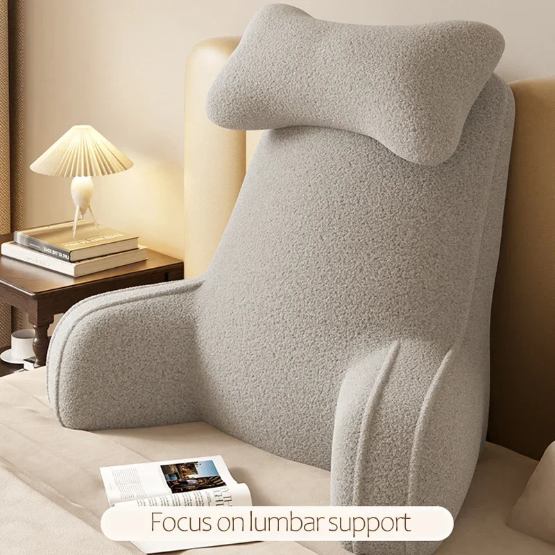 

Reading Pillow for Sitting in Bed Adult Standard Reading Pillow for Couch Daybed Cushion Lumbar Body Support Leg Positioning