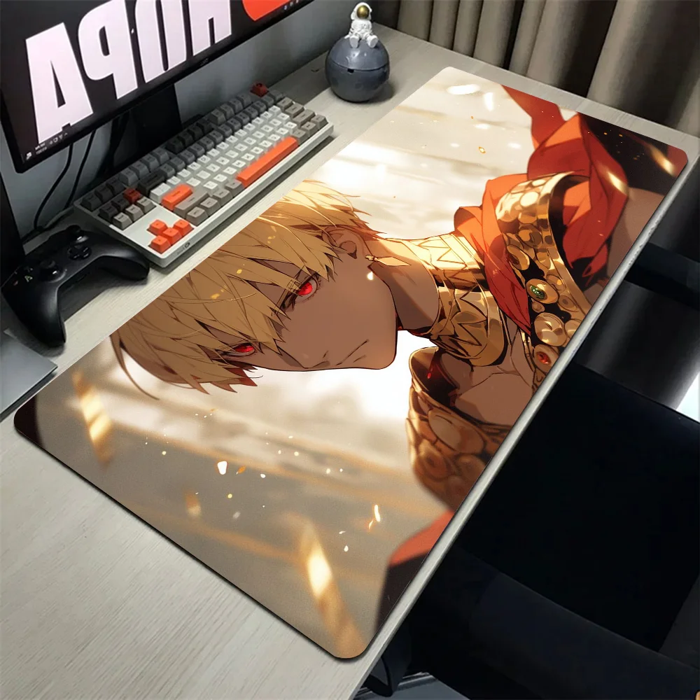 Gilgamesh Fate Grand Order Game Mousepad Mouse Mat Desk Mat With Pad Gaming Accessories Prime Gaming XXL