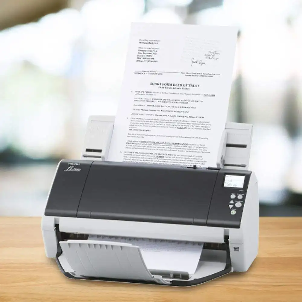 fi7480 High-Speed A3 Duplex Document Scanner 80ppm 160ipm 600dpi Dual-Sided USB Automatic Feed Large Format Office Pdf Scanner