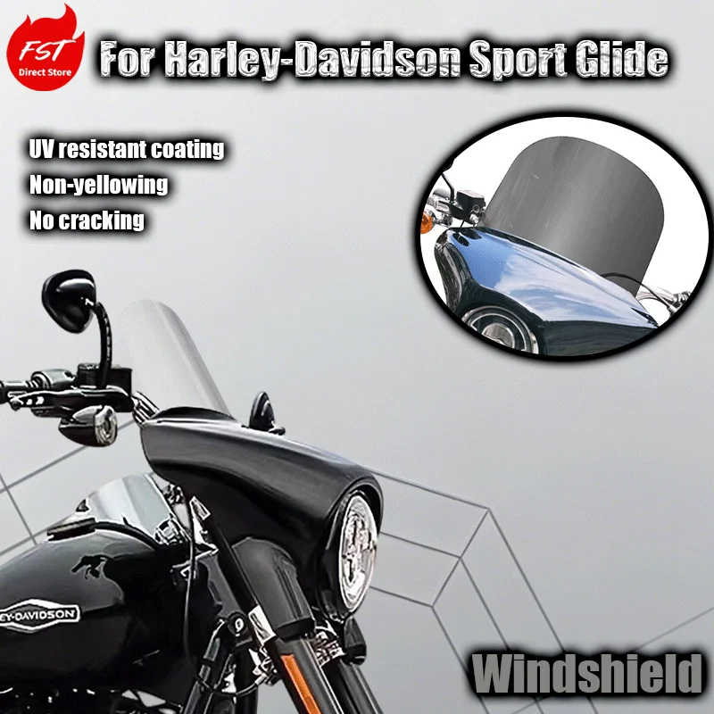 

For Harley-Davidson Sport Glide windshield modification and heightening accessories