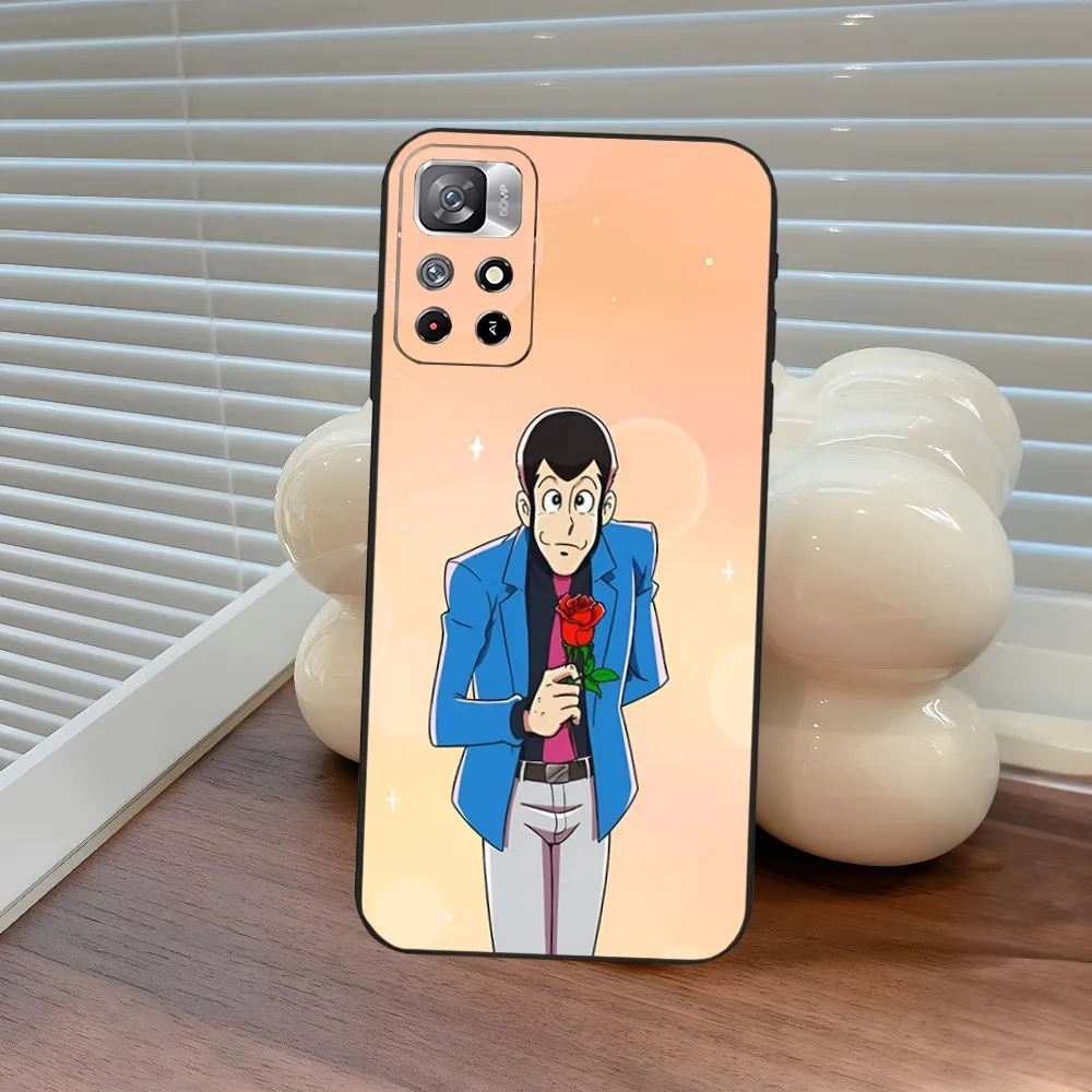 Lupin The Third Anime Phone Case for Xiaomi Redmi Note 14 12 11 13 9 Ultra 10 Lite POCO F4 F5 X5 Pro Plus Cover