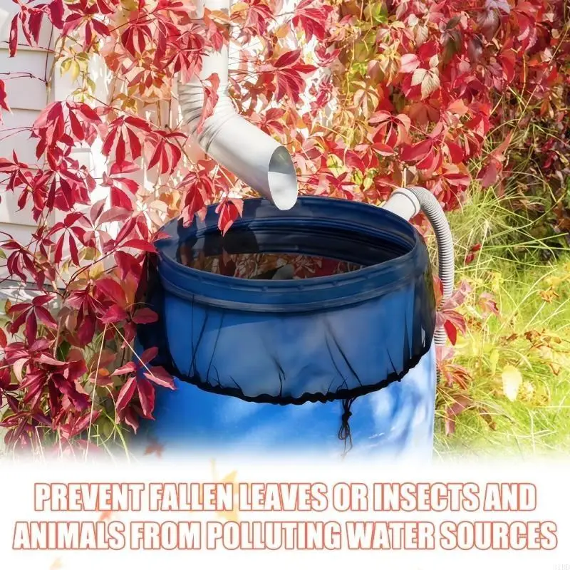 

Multipurpose Rainwater Collection Filter Guard Screen for Most Barrels Sizes Weather Resistant Screen Plant Irrigation