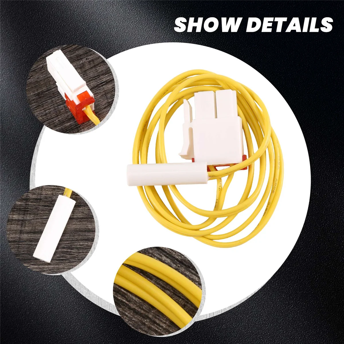 High-end 3Pcs DA32-00006W Refrigerator Defrost Temp Sensor Replacement for Samsung AP41336842 DA32-10105R DA32-10105R