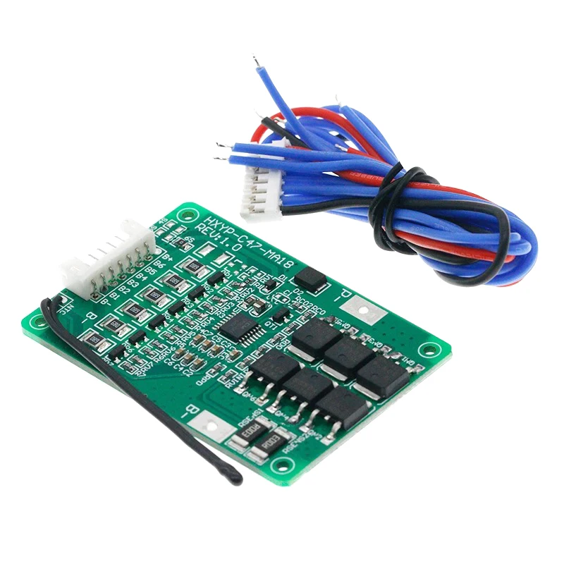 4S/5S/6S/7S BMS 16.8V 21V 20A 18650 Li-ion Lmo Ternary Lithium Battery Charger Protection Board With Balance