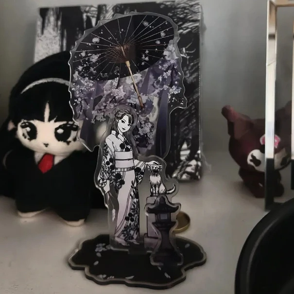 Junji Ito Comic الإبداع الثاني الاكريليك حامل نامو أميتابها هانا مظلة إيتو تشغيل تمثال المثيرة اليابان الأجهزة الطرفية لعب الأولاد