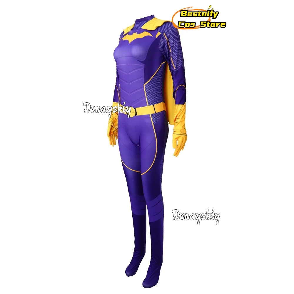 أزياء كوسبلاي جام جوثام نايتس باتجيرل التأثيرية بدلة قطط من اللاتكس بدلة زنتاي بدلة أنيمي الهالوين بدلة للبالغين ملابس Ju #4