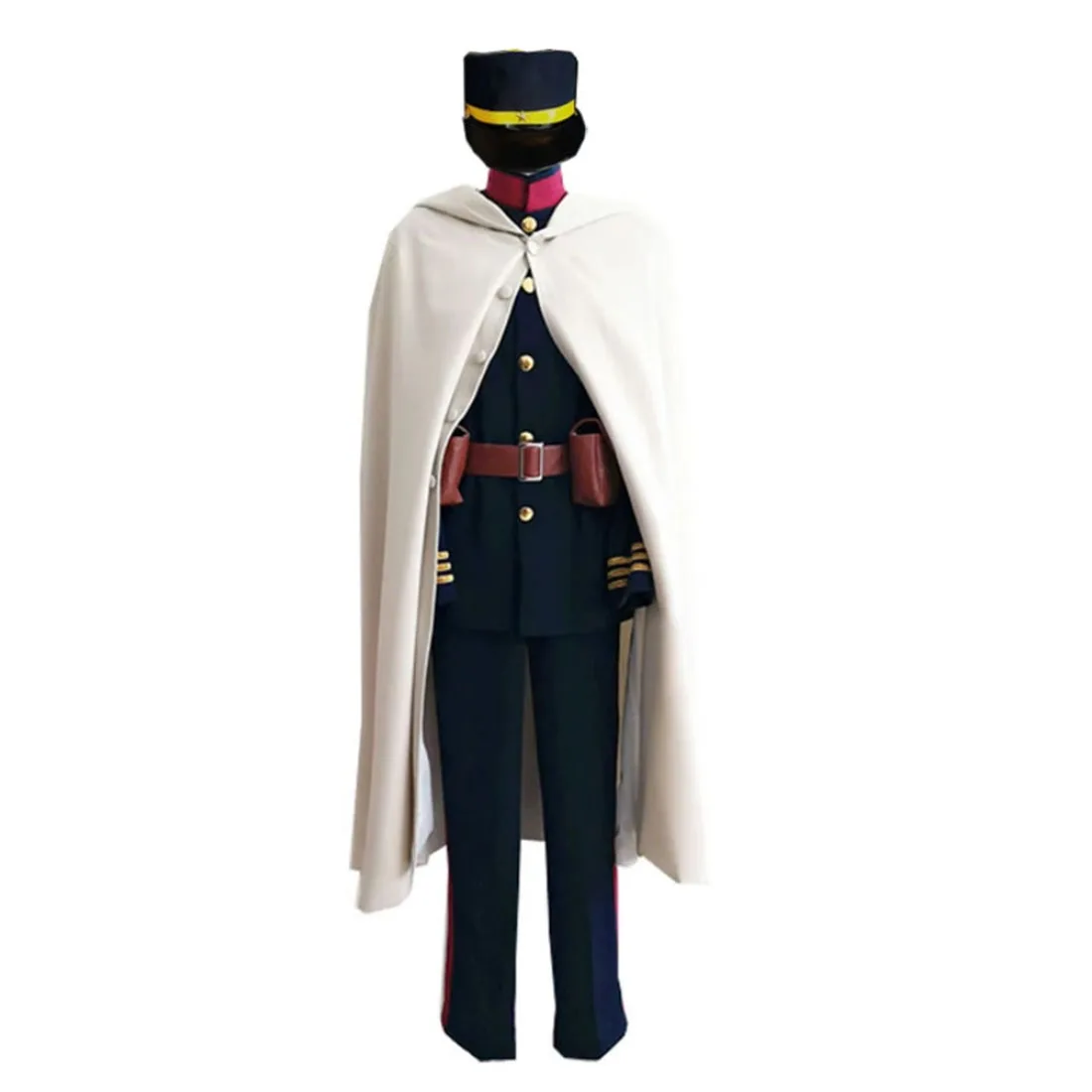 

Hyakunosuke Ogata Uniform Anime Game Cosplay Costume Halloween Christmas Only Cloak