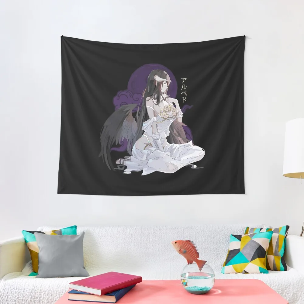 

Albedo Goth Tapestry Wall Decoration Items Bedroom Decor Tapestry