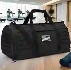 40L Sport Gym Bag Tactical Travel Duffel Bag For Men Fitness Duffel Bag Training Bag Basketball Weekender Bag Workout Deployment