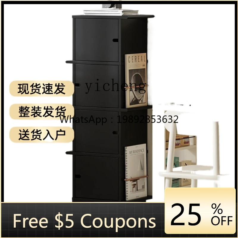 

small bookcase crevice storage household corner floor rack multi-layer student display cabinet