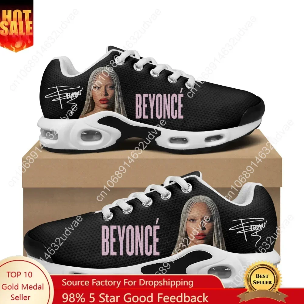 Beyoncé Air Cushion Sneakers Chaussures de sport légères pour hommes, femmes et adolescents, baskets en maille de loisirs personnalisées de haute qualité pour couples