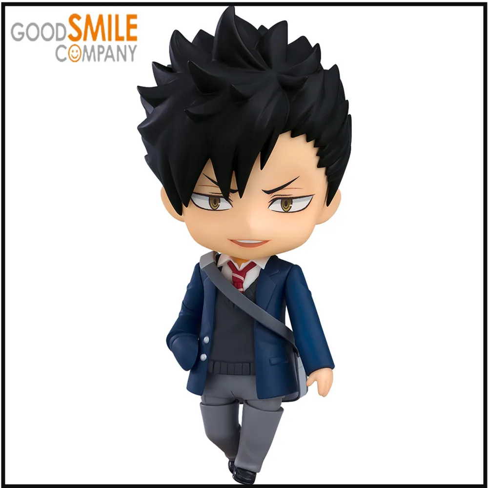 Anime Figure Bandai Haikyuu Tetsurou Kuroo 2661 PVC Action Toys for Children Figurine Model Collector Doll 10cm