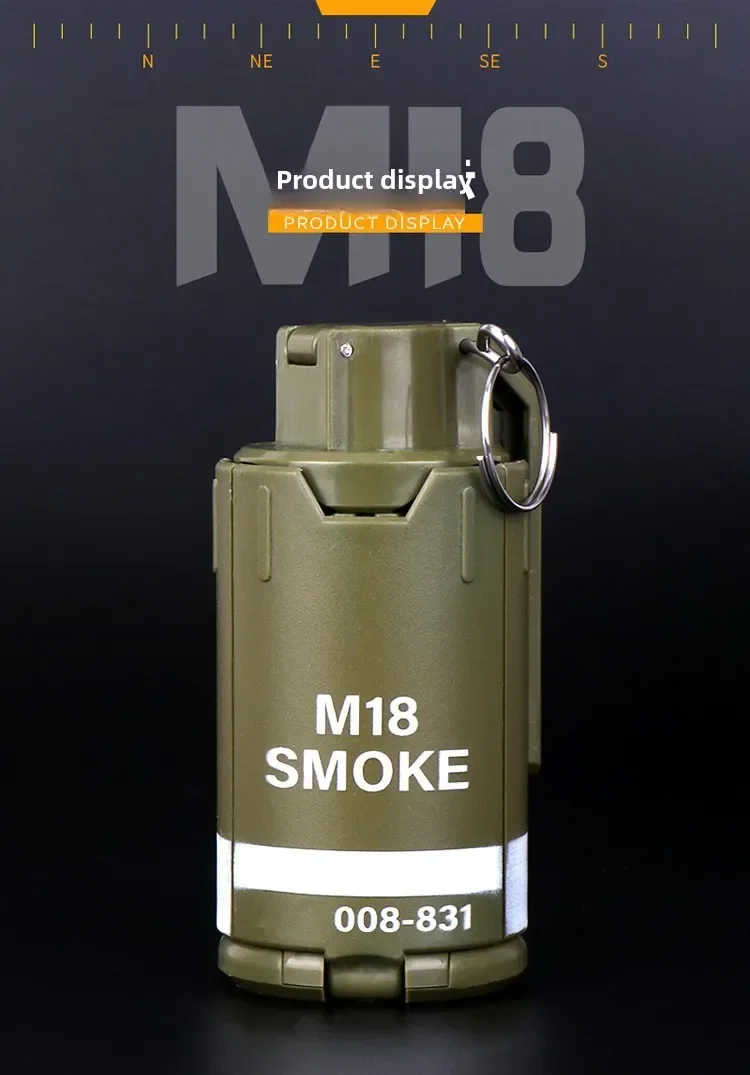 M18 Smoke VPN Ssive Hydrogel-Granate für Erwachsene und Kinder CSGO Outdoor-Spielzeug, perfekt für taktische Gaming-Enthusiasten – Detail 2