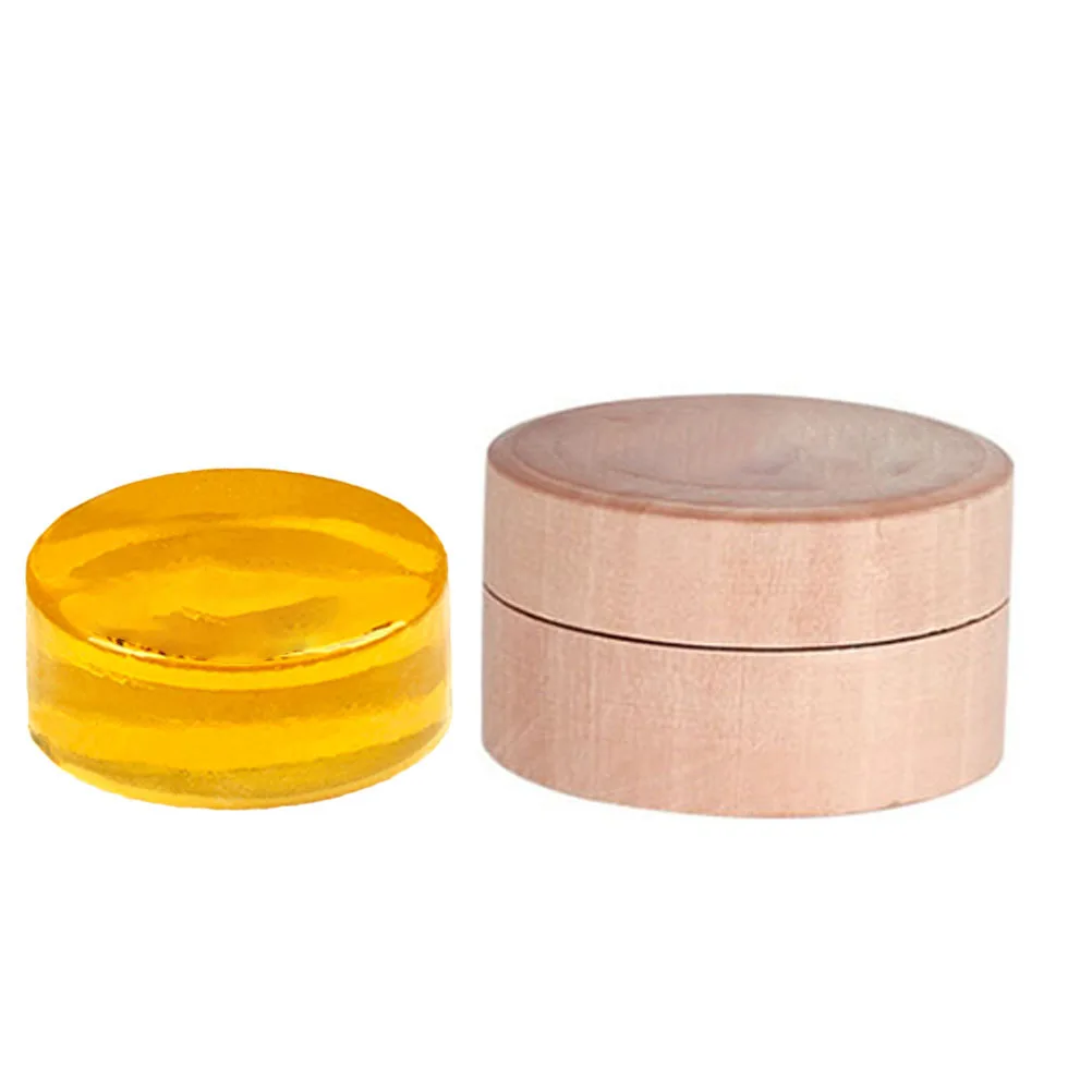 

Transparent Yellow Rosin for Violin Cello Viola Bowed String Instruments Strong Adhesion Pure Sound Circular Rosin