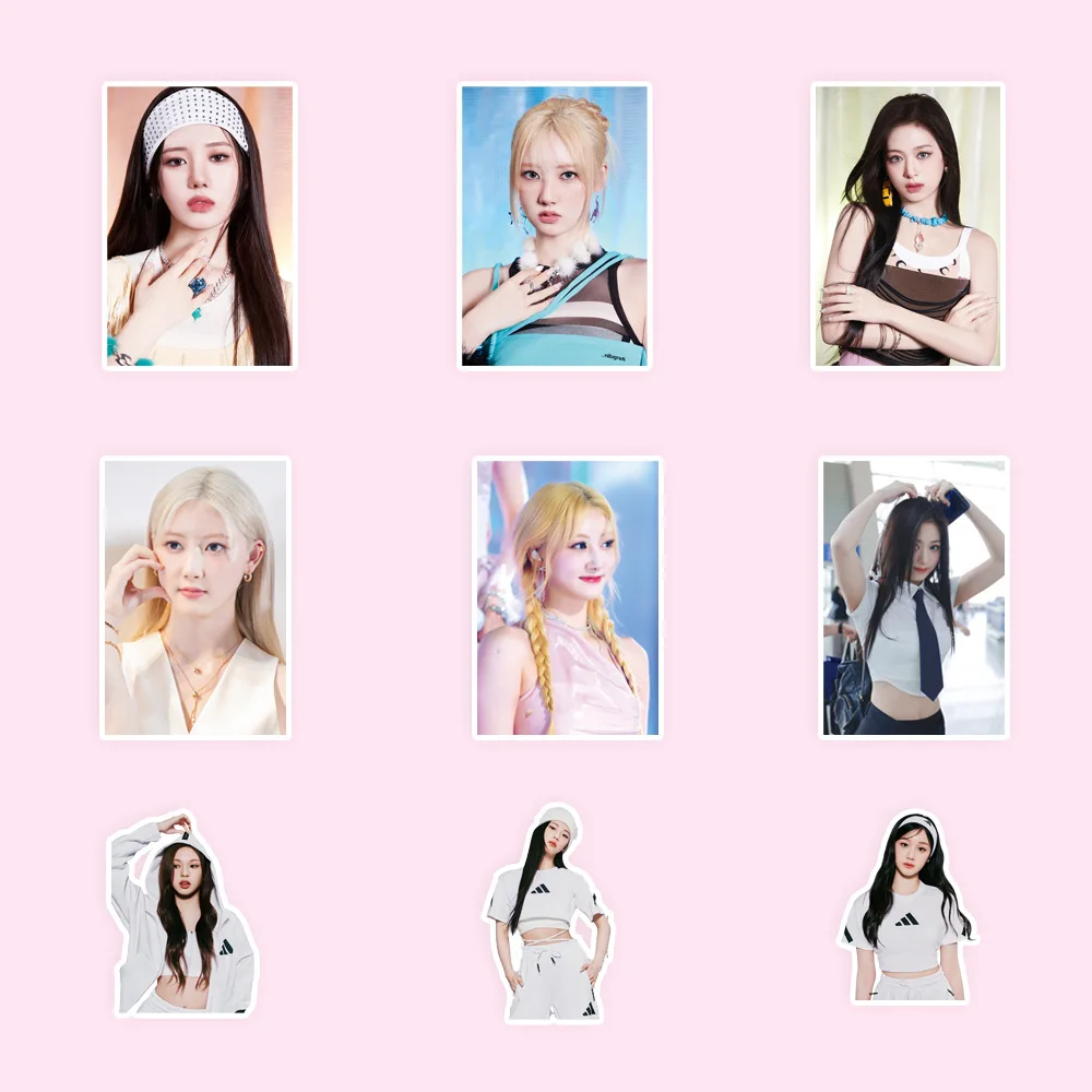 BABYMONSTER Idol Girl Group New Album DRIP Series HD Printd Waterproof Sticker Decoration Notebook Photo Sticker Fans Gifts