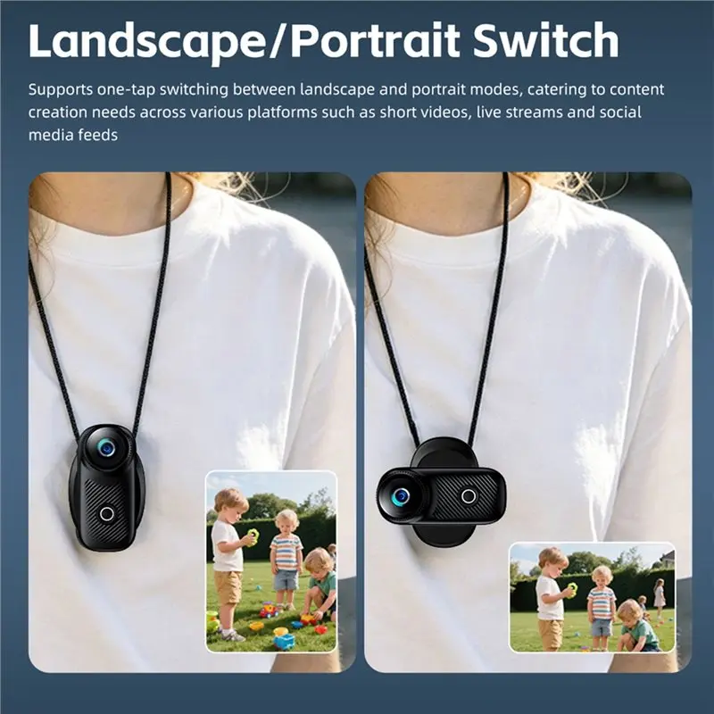 B16C-Waterproof Case Included 1080P Mini Wifi Action Camera Thumb POV Portable Body Cam Wearable Camera For Cycling Travel