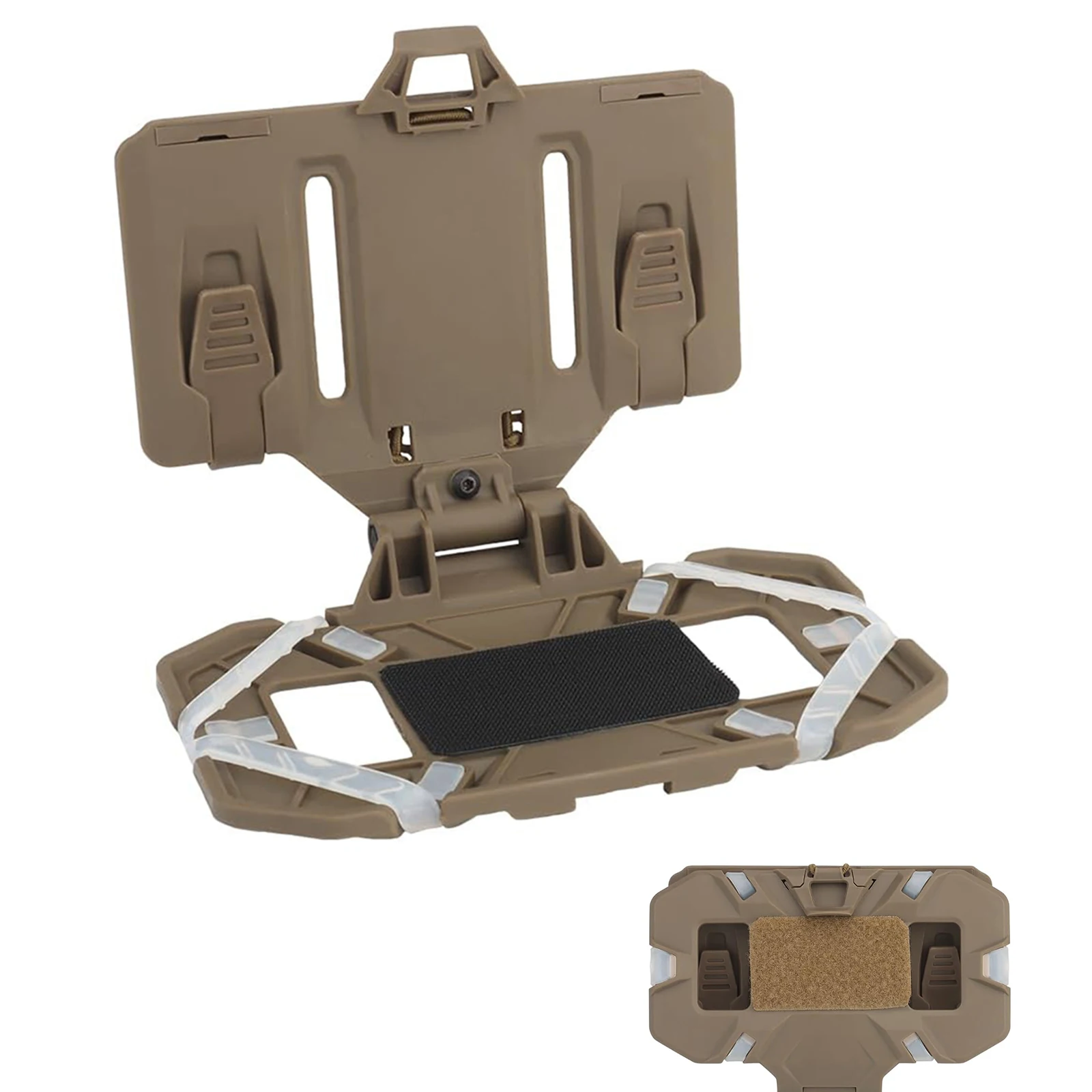 

Tactical Vest Phone Holder,Mount,Universal Chest Phone Board Carrier Foldable Navigation Board,for Outdoor Airsoft Hunting Game