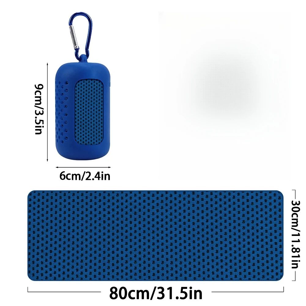 Neues Mikrofaser-Handtuch Sport Schnelltrocknend Super Saugfähig Camping-Handtuch Ultra Weich Leichtgewichtig Fitness Schwimmen Yoga Strand-Handtuch – Detail 1