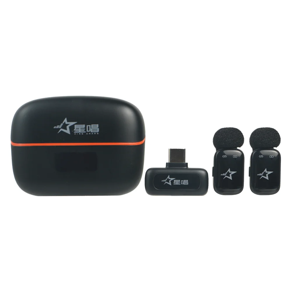 

Xingchang S7 беспроводной петличный микрофон прямая трансляция шумоподавление клипса на лацкане радио открытый интервью короткое видео видеоблог