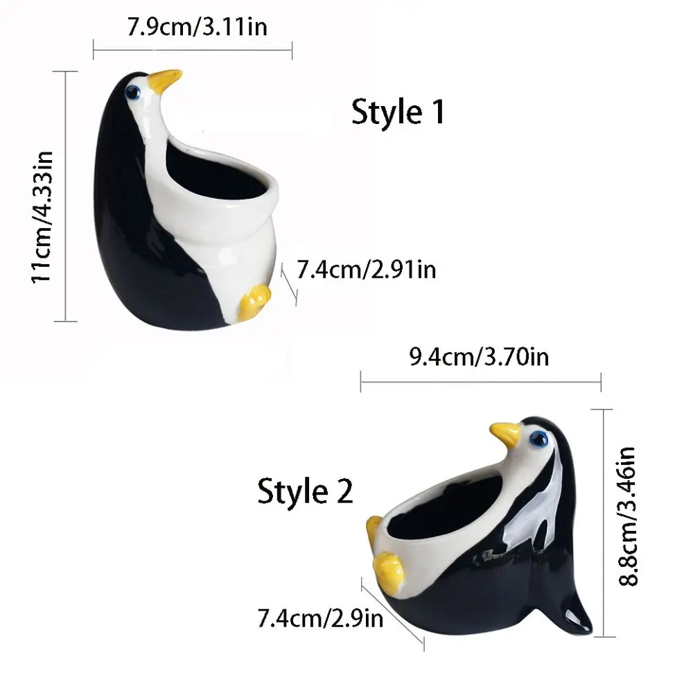 Desktop Ornament Ceramic Flower Pot Cute Creative Flower Vase Exquisite Cartoon Hydroponic Flower Holder Bedroom