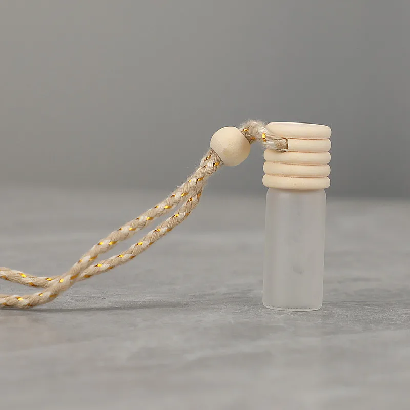 10Pcs Auto Ornament Car-styling Perfume Pendant 5ml Car Perfume Bottle for Essential Oils Air Freshener Car Accessories