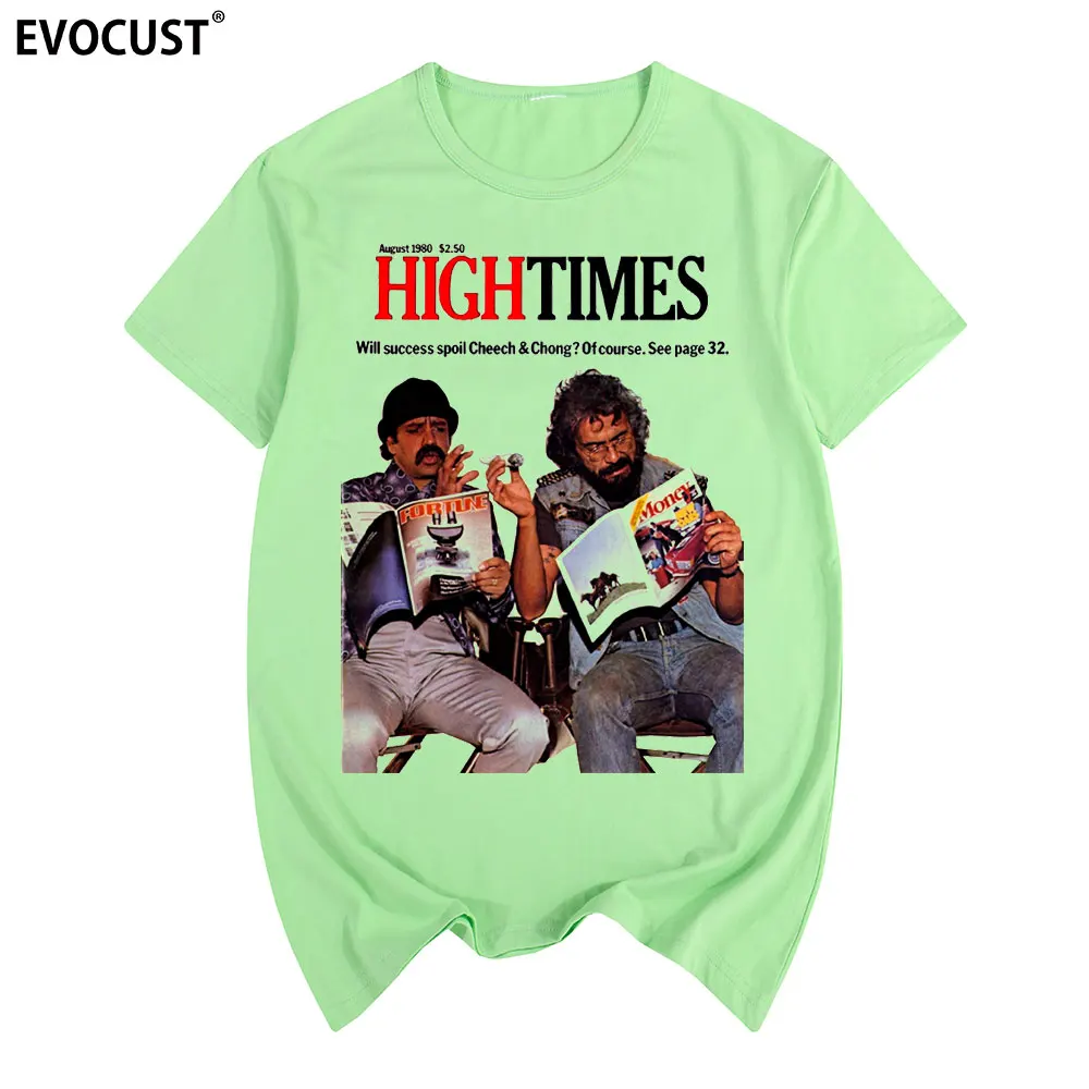 T-shirt HIGH TIMES T-shirt da uomo in cotone Nuova TEE TSHIRT Moda unisex da donna