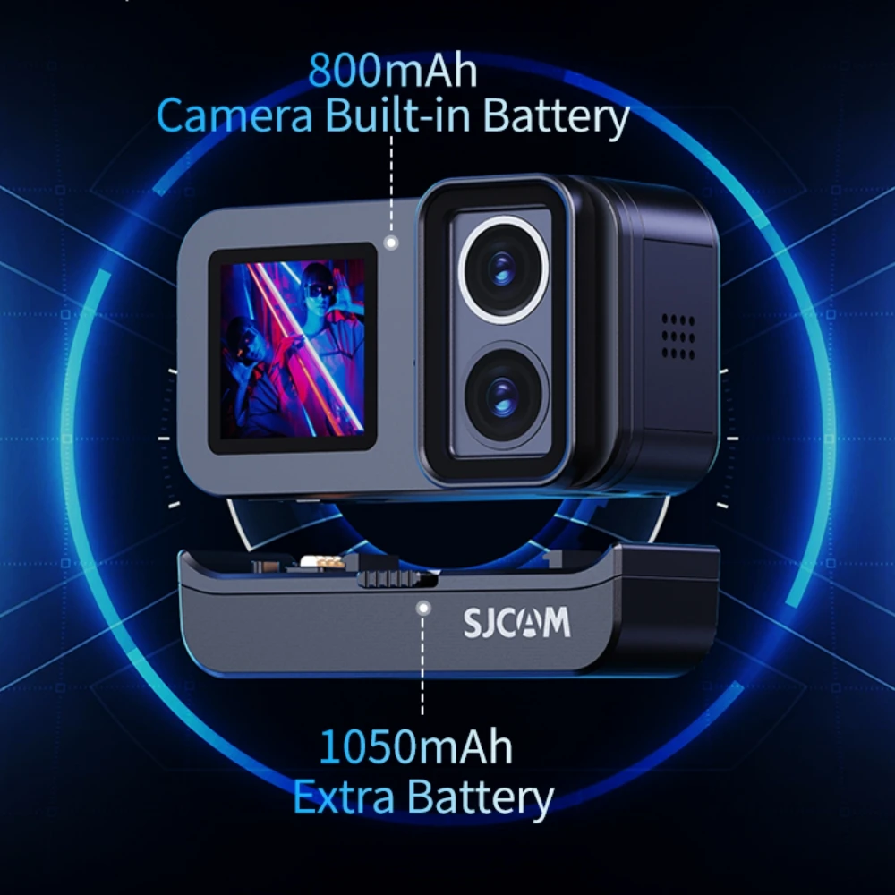 

SJ20 4K Dual Lens Action Camera Anti-Shake Waterproof 5G WiFi Touch Screen Motion Detection Multifunctional Sports Cam