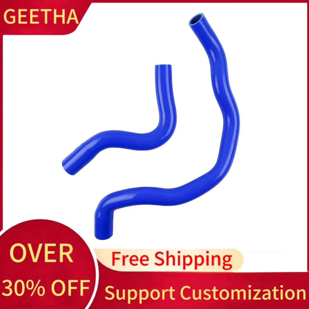 For 2001-2007 Volvo S60 S70 (II) 2.3 2.4 2.5 T5 Silicone Radiator Coolant Hose Kit 2002 2003 2004 2005 2006