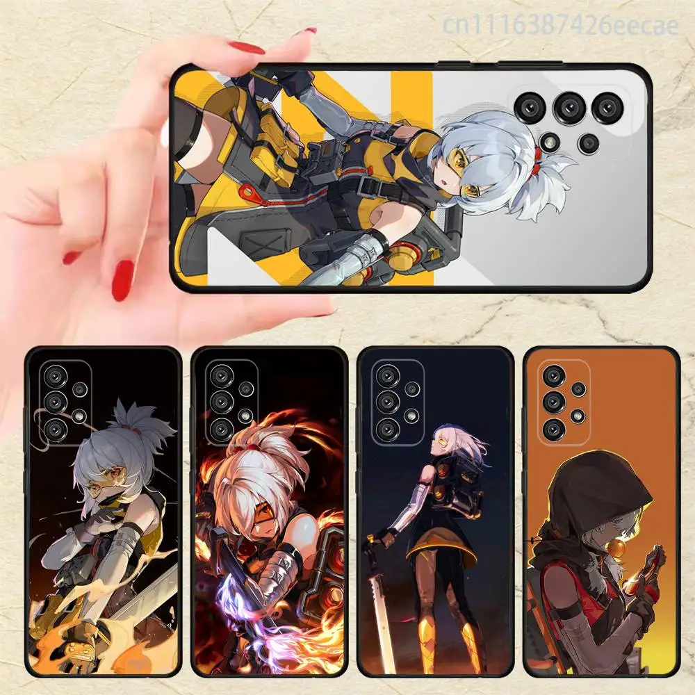 Zenless Zone Zero Soldier 11 Phone Case for Samsung Galaxy A20,21s,22,31,32,52,71,80,A91,5G Colorful Cover Smartphone Pretty