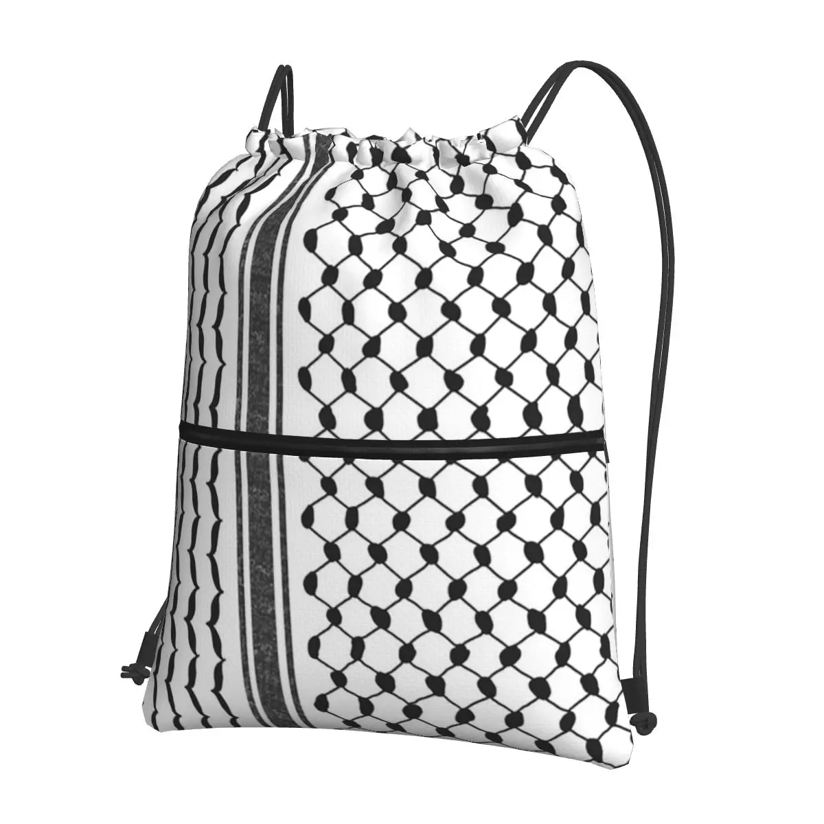 Hattah Keffiyeh Mochilas Portáteis, Drawstring Fashion Bag, Bundle Pocket Shoes, Estudantes da escola