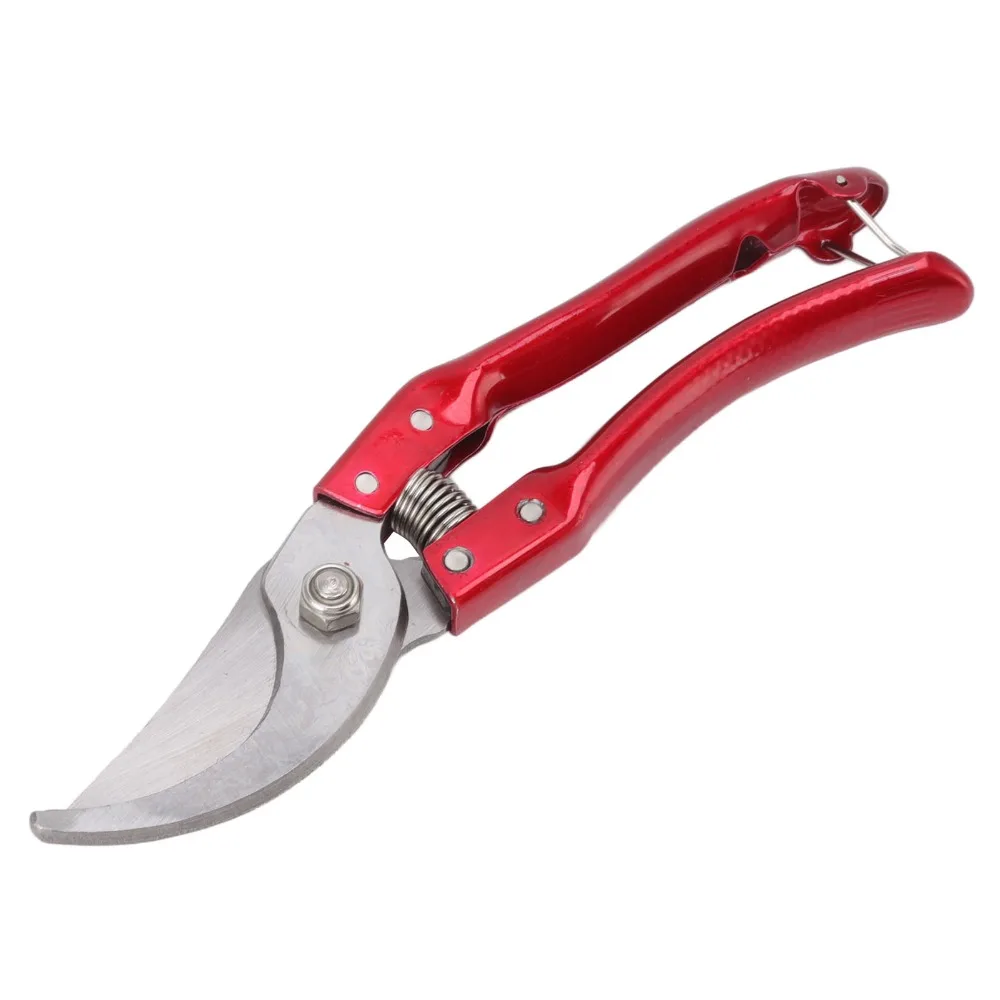 Stainless Steel Handle Hoof Trimmers Anti-Slip Pattern Ergonomic Handle Hoof Shears Lightweight Bright Color Hoof Scissors Goats