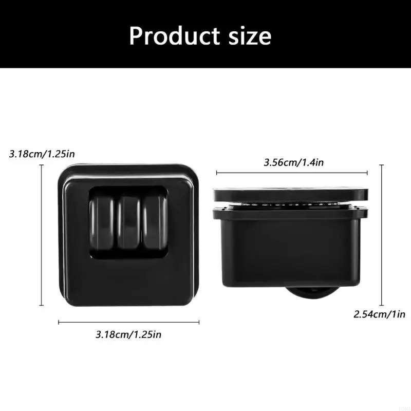 Bánh xe lăn bằng nhựa lặng Hộp công cụ xoay linh hoạt Nhiều hướng