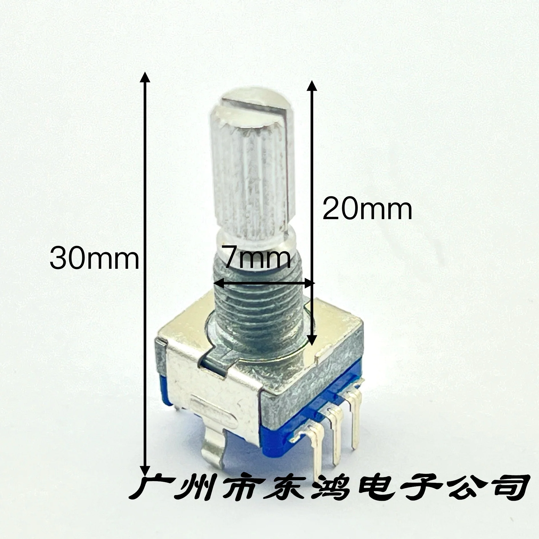 1 piece EC11 encoder 20 positioning 20 pulse shaft length 20mm with push switch