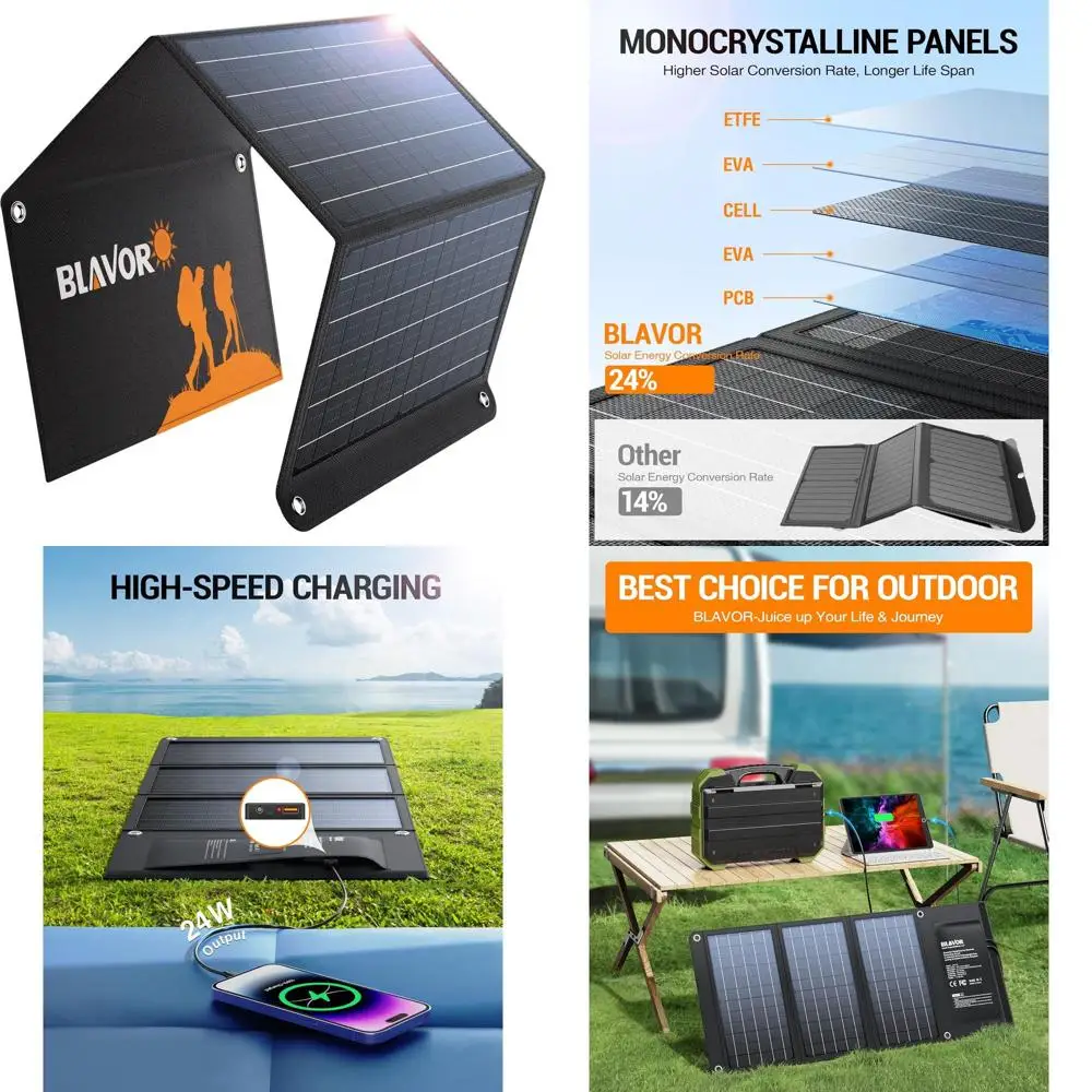 

Портативное зарядное устройство 30 Вт с USB-A QC3.0 и USB-C 24 Вт, выход постоянного тока 30 Вт, подходит для использования на улице, водонепроницаемость IPX4, совместимо с телефонами