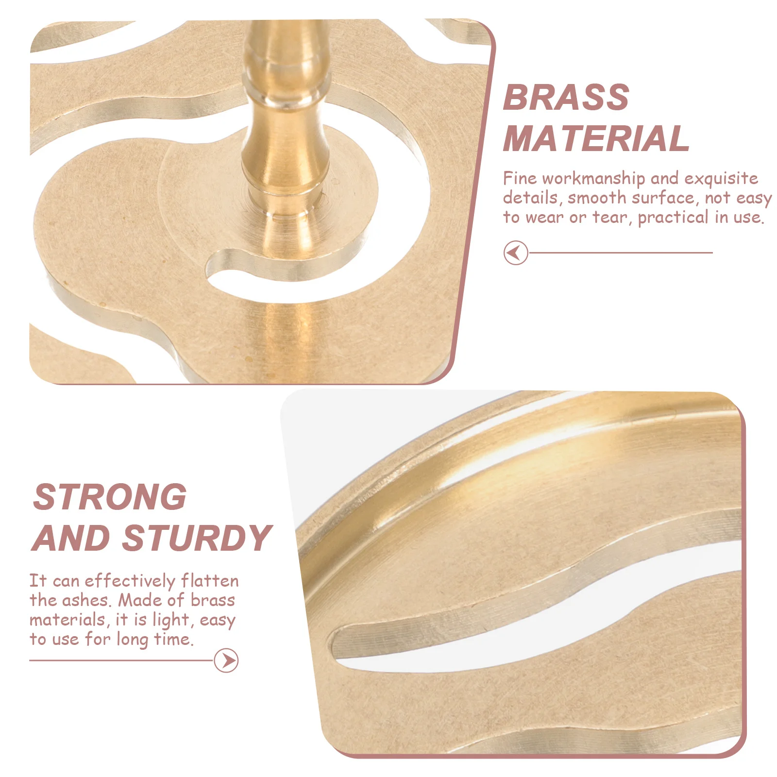 

Incense Press Mold Brass Chinese Auspicious Cloud Pattern Home Fragrance Accessory For Tea Room Meditation Yoga Incense