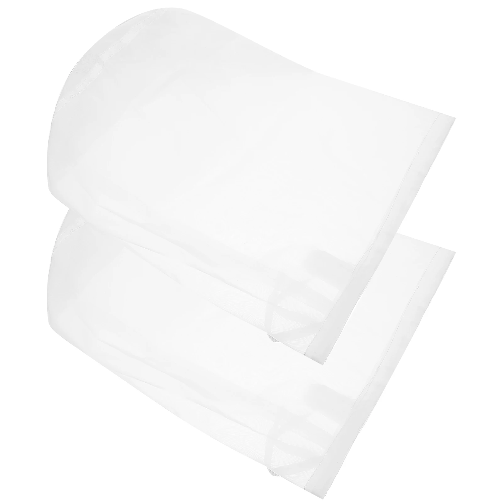 

2Pcs Cylindrical Filter Bag Mesh Soy Brew Polyester Yogurt Strainer Nut Milk Bag Reusable Drawstring Bottle